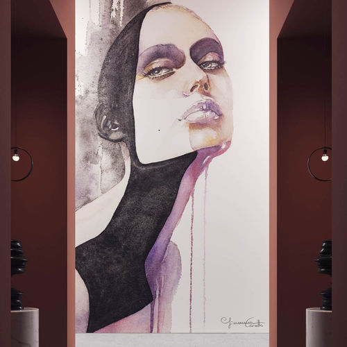 Современный обои - ELENOIRE - Tecnografica Italian Wallcoverings - из целлюлозного волокна / из нетканых материалов / из стекловолокна