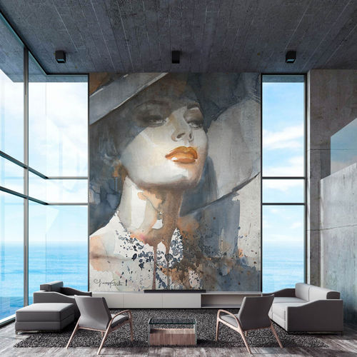 Современный обои - SOPHIA - Tecnografica Italian Wallcoverings - из целлюлозного волокна / из нетканых материалов / из стекловолокна