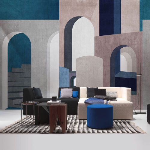 Современный обои - ELEANOR - Tecnografica Italian Wallcoverings - из целлюлозного волокна / из нетканых материалов / из стекловолокна