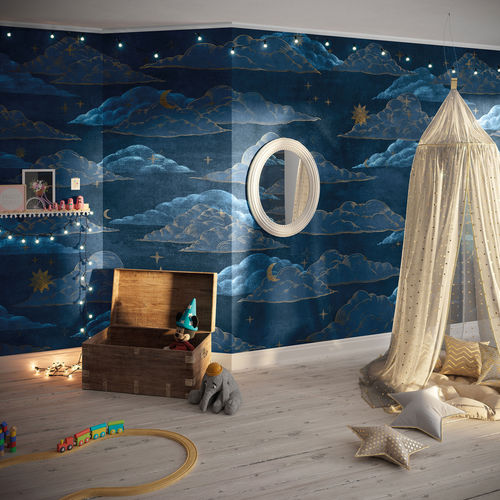 Современный обои - DREAMY - Tecnografica Italian Wallcoverings - из целлюлозного волокна / из нетканых материалов / из стекловолокна