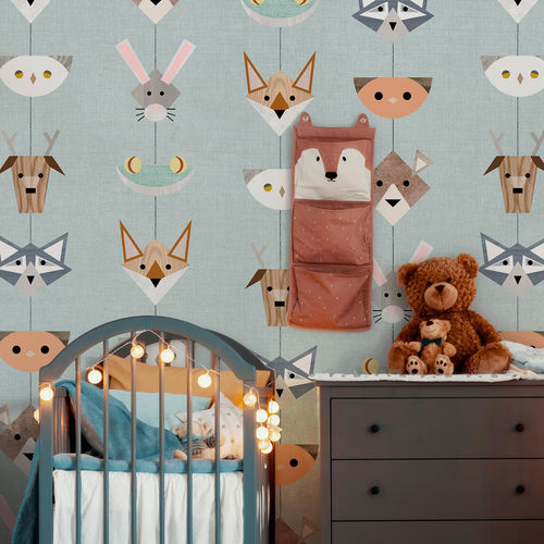 Современный обои - TOTEM - Tecnografica Italian Wallcoverings - из целлюлозного волокна / из нетканых материалов / из стекловолокна