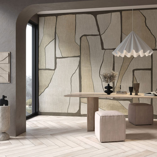 Этнический обои - YAKOUBA - Tecnografica Italian Wallcoverings - из целлюлозного волокна / из нетканых материалов / из стекловолокна