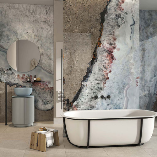 Декоративная панель для настила - AGATA MIX - Tecnografica Italian Wallcoverings - настенная / для внутренней компоновки / для освещения
