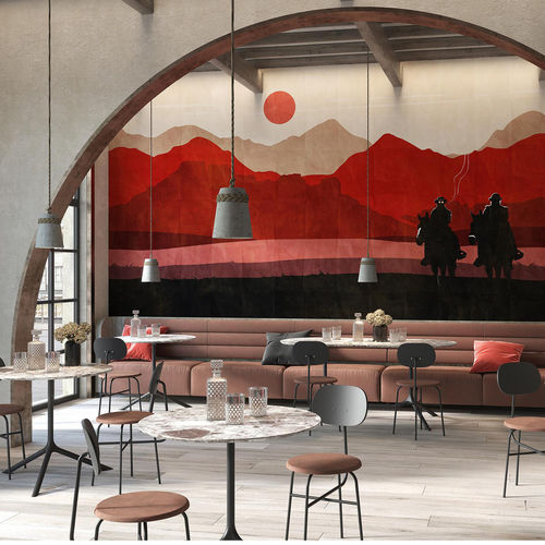 Современный обои - FREEMAN - Tecnografica Italian Wallcoverings - из нетканых материалов / из стекловолокна / виниловый