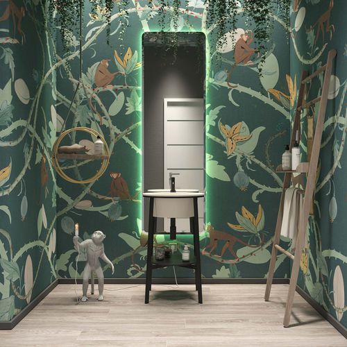 Современный обои - ALAN - Tecnografica Italian Wallcoverings - из целлюлозного волокна / из нетканых материалов / из стекловолокна