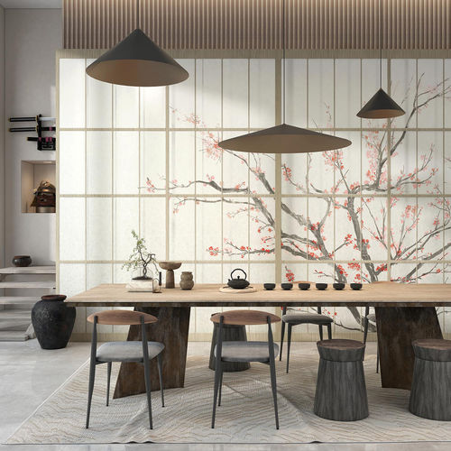 Восточный обои - SAMURAI - Tecnografica Italian Wallcoverings - из целлюлозного волокна / из нетканых материалов / из стекловолокна