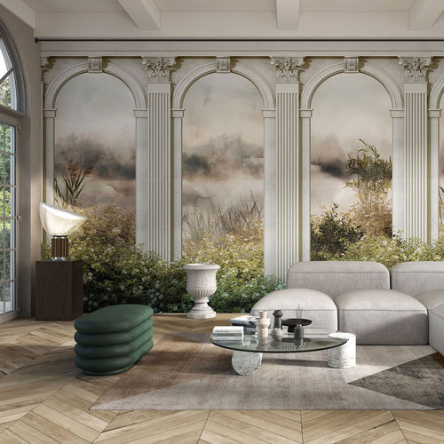 Классический обои - PARCO DELLA RAGIONE - Tecnografica Italian Wallcoverings - из целлюлозного волокна / из нетканых материалов / из стекловолокна