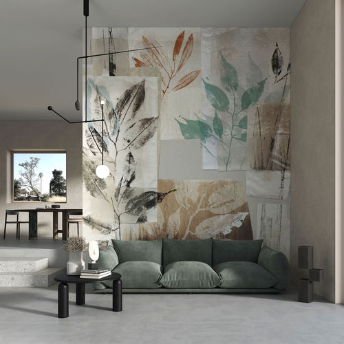 Современный обои - BOTANICAL STUDY - Tecnografica Italian Wallcoverings - из целлюлозного волокна / из нетканых материалов / из стекловолокна