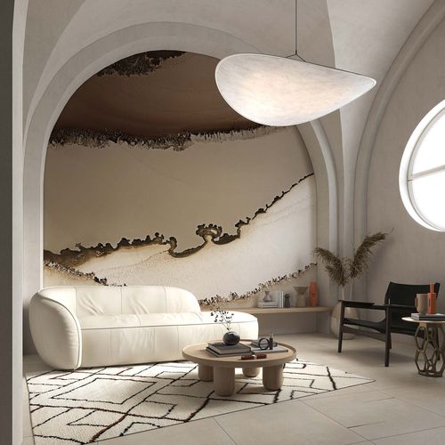 Современный обои - CREAMFIELDS - Tecnografica Italian Wallcoverings - из целлюлозного волокна / из нетканых материалов / из стекловолокна