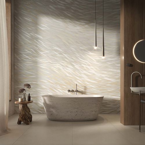 Современный обои - MAREA - Tecnografica Italian Wallcoverings - из целлюлозного волокна / из нетканых материалов / из стекловолокна