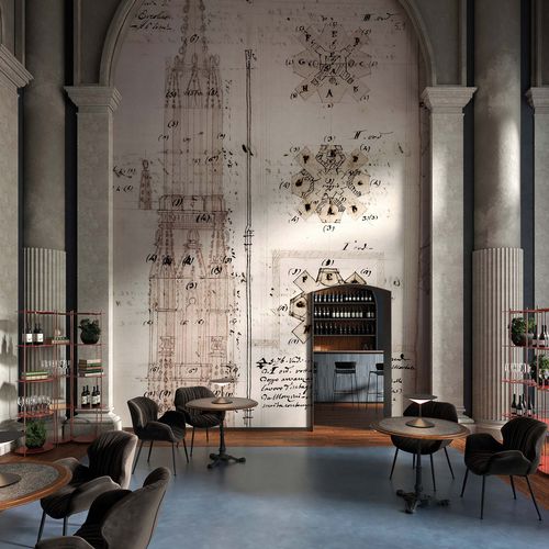 Современный обои - GUGLIE - Tecnografica Italian Wallcoverings - из целлюлозного волокна / из нетканых материалов / из стекловолокна