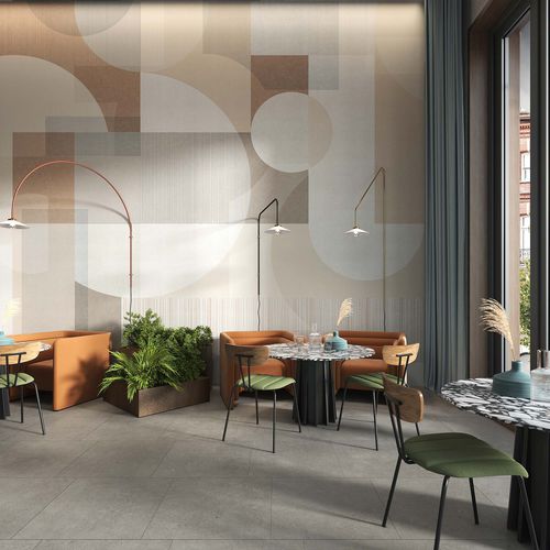 Современный обои - CINDY - Tecnografica Italian Wallcoverings - из целлюлозного волокна / из нетканых материалов / из стекловолокна