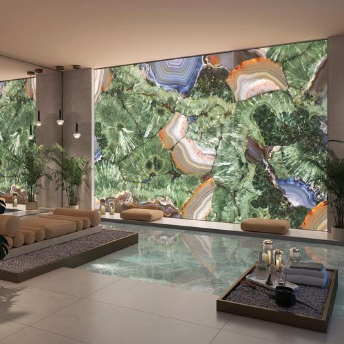 Декоративная панель с подсветкой - AGUARICO - Tecnografica Italian Wallcoverings - для настила / настенная / для внутренней компоновки