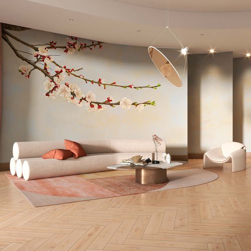 Современный обои - ALBICOCCO - Tecnografica Italian Wallcoverings - из целлюлозного волокна / из нетканых материалов / из стекловолокна