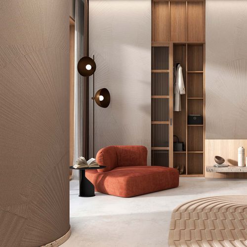 Современный обои - SENSU - Tecnografica Italian Wallcoverings - из целлюлозного волокна / из нетканых материалов / из стекловолокна