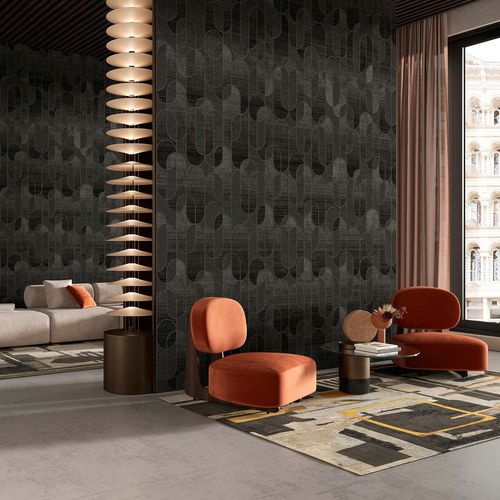 Современный обои - SINERGY - Tecnografica Italian Wallcoverings - из целлюлозного волокна / из нетканых материалов / из стекловолокна