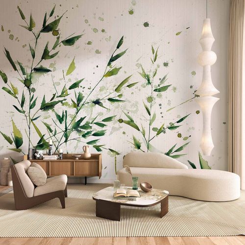 Современный обои - BAMBOOM - Tecnografica Italian Wallcoverings - из целлюлозного волокна / из нетканых материалов / из стекловолокна
