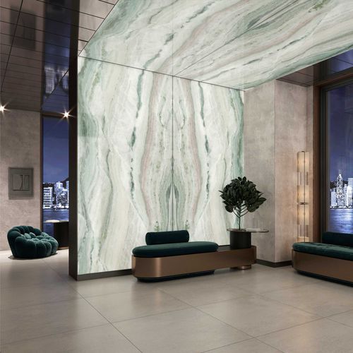 Декоративная панель для настила - ONICE JADE - Tecnografica Italian Wallcoverings - настенная / для внутренней компоновки / для потолков