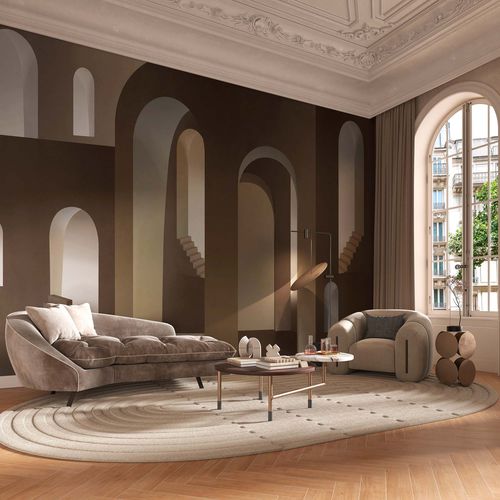 Современный обои - ODEON - Tecnografica Italian Wallcoverings - из целлюлозного волокна / из нетканых материалов / из стекловолокна
