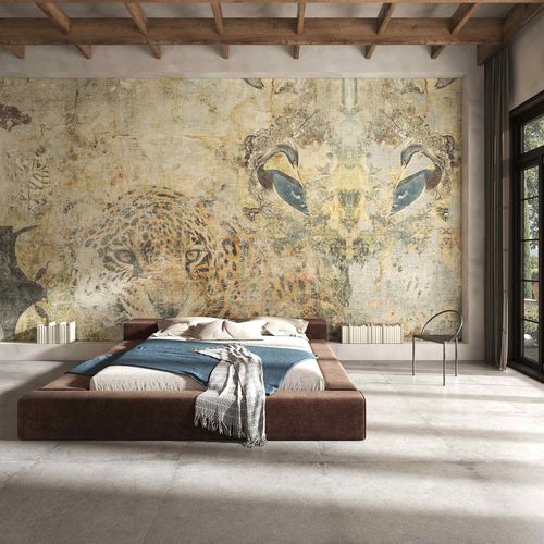 Современный обои - CAIMAN by MAD - Tecnografica Italian Wallcoverings - из целлюлозного волокна / из нетканых материалов / из стекловолокна