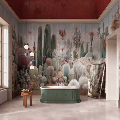 Современный обои - PEYOTE - Tecnografica Italian Wallcoverings - из целлюлозного волокна / из нетканых материалов / из стекловолокна
