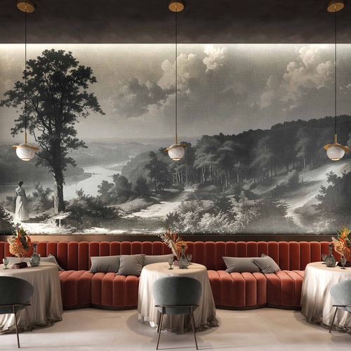 Классический обои - OUT OF THE WOODS - Tecnografica Italian Wallcoverings - из целлюлозного волокна / из нетканых материалов / из стекловолокна