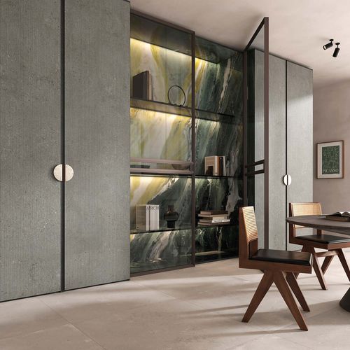 Декоративная панель для внутренней компоновки - ABBEY GREEN - Tecnografica Italian Wallcoverings - настенная / для настила / легкая