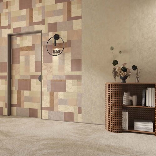 Декоративная панель для внутренней компоновки - RETRO GRID - Tecnografica Italian Wallcoverings - настенная / для настила / легкая