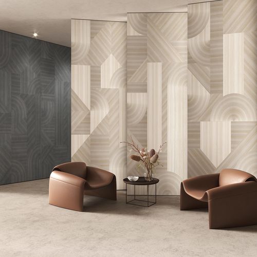 Декоративная панель для внутренней компоновки - RIPLEY - Tecnografica Italian Wallcoverings - настенная / для настила / легкая