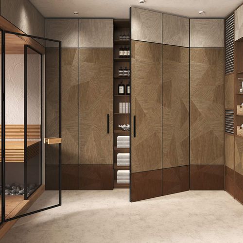 Декоративная панель для настила - TANSU WOOD - Tecnografica Italian Wallcoverings - настенная / для внутренней компоновки / легкая