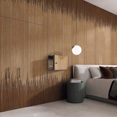Декоративная панель для внутренней компоновки - FREQUENCY - Tecnografica Italian Wallcoverings - настенная / для настила / легкая