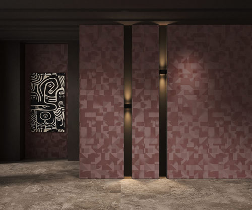 Декоративная панель для внутренней компоновки - ATARU - Tecnografica Italian Wallcoverings - настенная / для настила / легкая