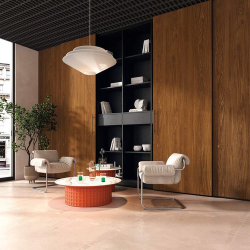 Декоративная панель для внутренней компоновки - ATARES WOOD - Tecnografica Italian Wallcoverings - настенная / для настила / легкая