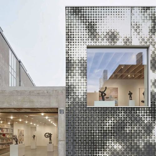 Облицовочная пластина из алюминия - CORTEN MESH - Tecnografica Italian Wallcoverings - для фасада / для реконструкции / матовая