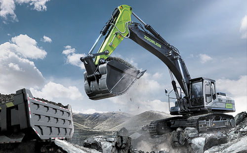 Гусеничный экскаватор - ZE550EK-10 - Zoomlion International Trade Co., Ltd. - для строительства / для загрузки