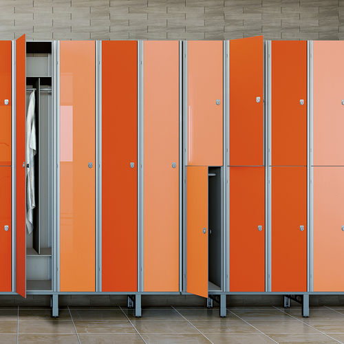 Шкафчик для раздевалки из ламината - CHPLLOCKERS - CARVART - для спортивного учреждения / для профессионального использования / для офиса