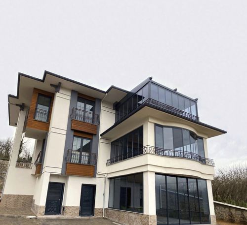 Складное панорамное окно - GLOBALCON GLASS BALCONY - BKS balcony glazing systems - из алюминия / 3 створки / 2 створки
