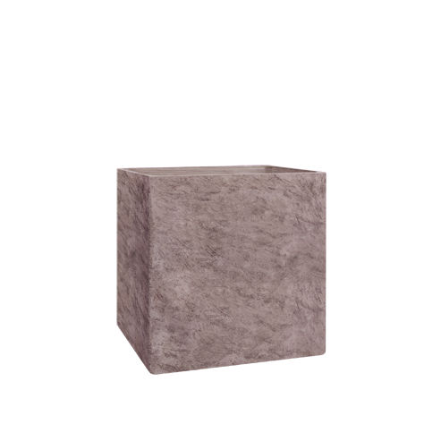 Кадка для садовых растений из натурального камня - CUBE  - Artaqua - квадратная / современная / для общественных мест