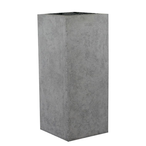 Садовый горшок из камня - CUBE - Artaqua - квадратный