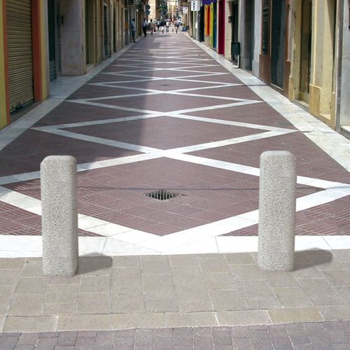 Защитный боллард - QUAD - Mago Urban - из бетона