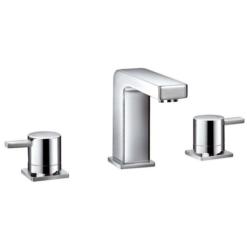 Двухрычажный смеситель для раковины - 97053 - BIMINI - Grifería Clever - настольный / из хромированной латуни / для ванной комнаты