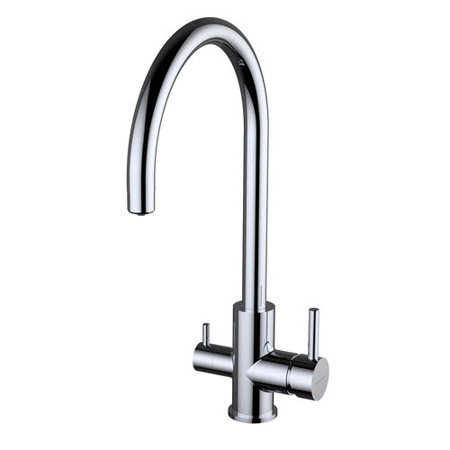 Настольный двухрычажный смеситель - 60150 - Chef Round - Grifería Clever - из хромированной латуни / для кухни / 1 отверстие