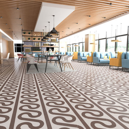 Жесткая плита из цемента - H-3020 - Mosaics Torra | Cement Tiles - матовая / для интерьера / для ванной комнаты