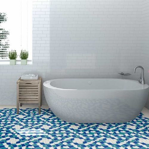 Жесткая плита из цемента - TRENCAD&Iacute;S GAUD&Iacute; - Mosaics Torra | Cement Tiles - матовая / для интерьера / для ванной комнаты