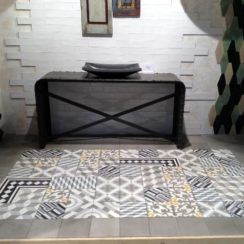 Жесткая плита из цемента - WHITE - Mosaics Torra | Cement Tiles - матовая / для внутреннего применения / для наружного применения