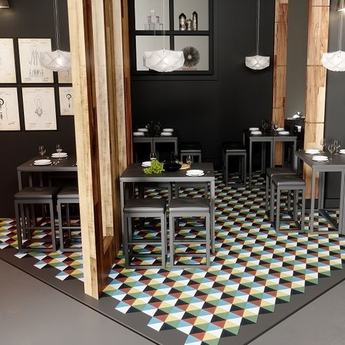 Полированная жесткая плита - H-1010 - Mosaics Torra | Cement Tiles - для интерьера / для кухни / для гостиной