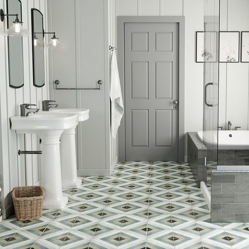 Матовая жесткая плита - LES CORTS - Mosaics Torra | Cement Tiles - для интерьера / для кухни / для гостиной