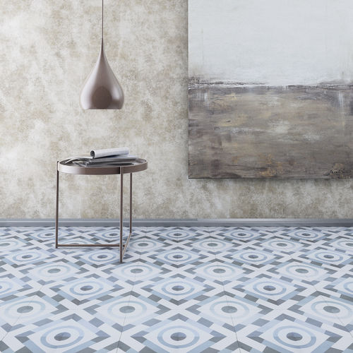 Жесткая плита из цемента - SANT MARTÍ - Mosaics Torra | Cement Tiles - полированная / рельефная / для интерьера