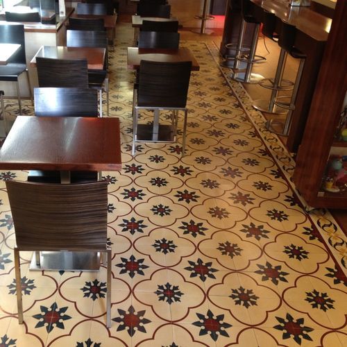 Жесткая плита из цемента - M102M - Mosaics Torra | Cement Tiles - матовая / для интерьера / для внешнего использования