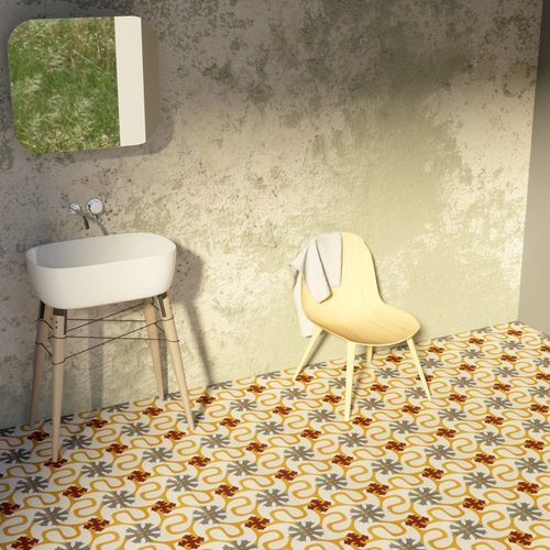 Жесткая плита из цемента - 24 - Mosaics Torra | Cement Tiles - матовая / для интерьера / для внешнего использования